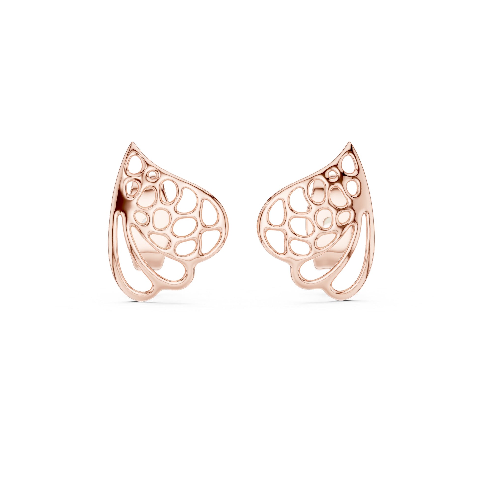 Pear Stud Lab Grown Diamond Earrings
