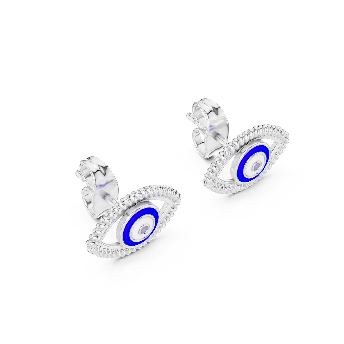Round Stud Lab Grown Diamond Earrings