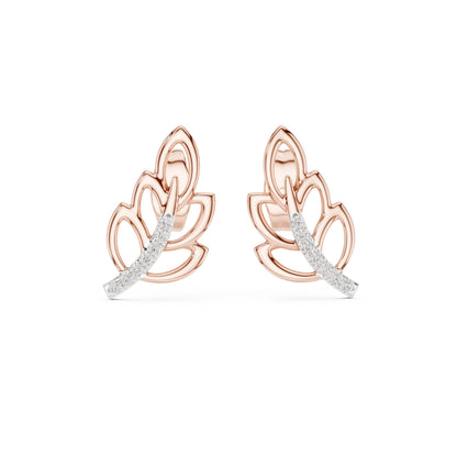 Mixed Shape Lab Grown Diamond Stud Earrings