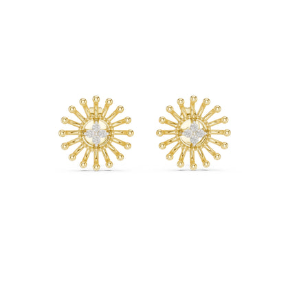 Round Stud Lab Grown Diamond Earrings