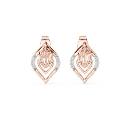 Mixed Shape Lab Grown Diamond Stud Earrings