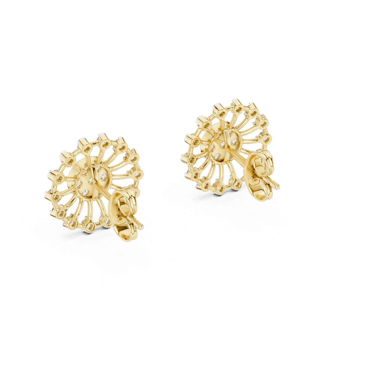 Mixed Shape Lab Grown Diamond Stud Earrings