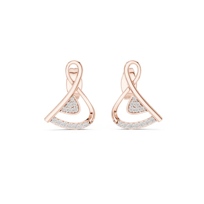 Round Jacket Lab Grown Diamond Earrings