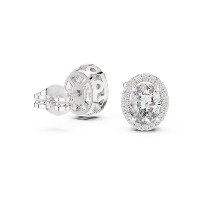 Mixed Shape Lab Grown Diamond Stud Earrings