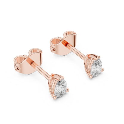 Pear Stud Lab Grown Diamond Earrings