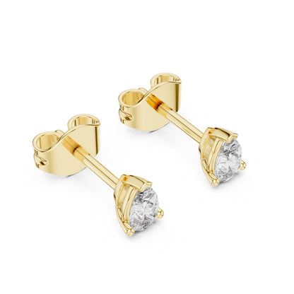 Pear Stud Lab Grown Diamond Earrings