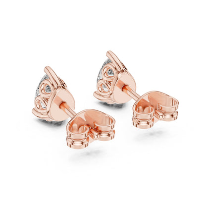 Mixed Shape Lab Grown Diamond Stud Earrings