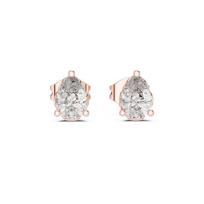 Mixed Shape Lab Grown Diamond Stud Earrings