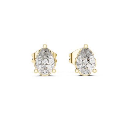 Mixed Shape Lab Grown Diamond Stud Earrings
