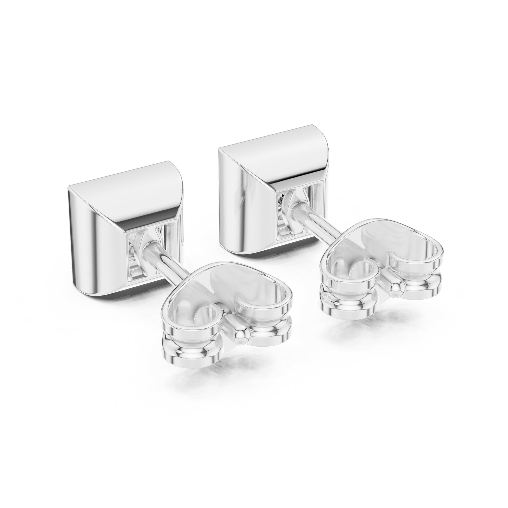 Princess Stud Lab Grown Diamond Earrings