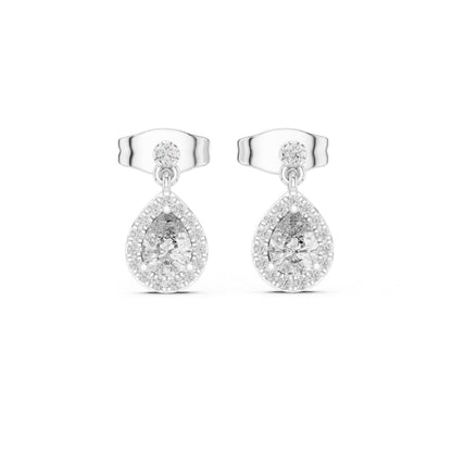 Round Jacket Lab Grown Diamond Earrings