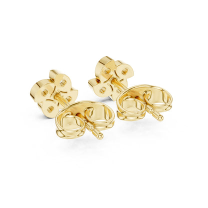 Round Cluster Lab Grown Diamond Earrings