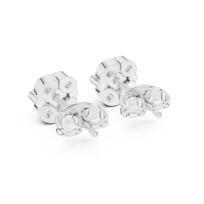 Round Cluster Lab Grown Diamond Earrings