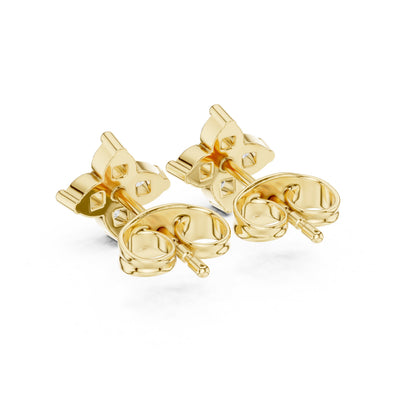Round Cluster Lab Grown Diamond Earrings