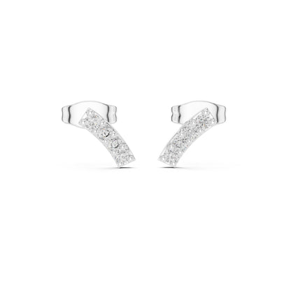 Round Stud Lab Grown Diamond Earrings