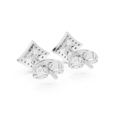 Mixed Shape Lab Grown Diamond Stud Earrings