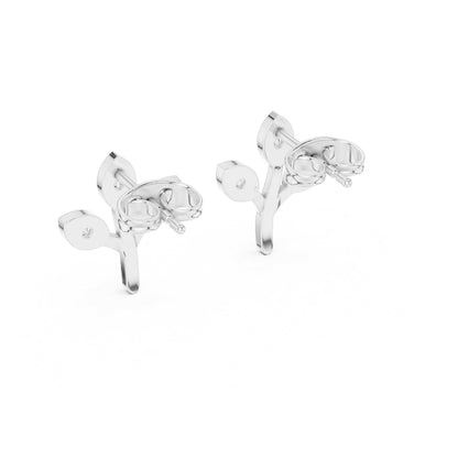 Marquise Stud Lab Grown Diamond Earrings