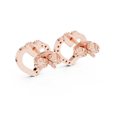 Mixed Shape Lab Grown Diamond Stud Earrings
