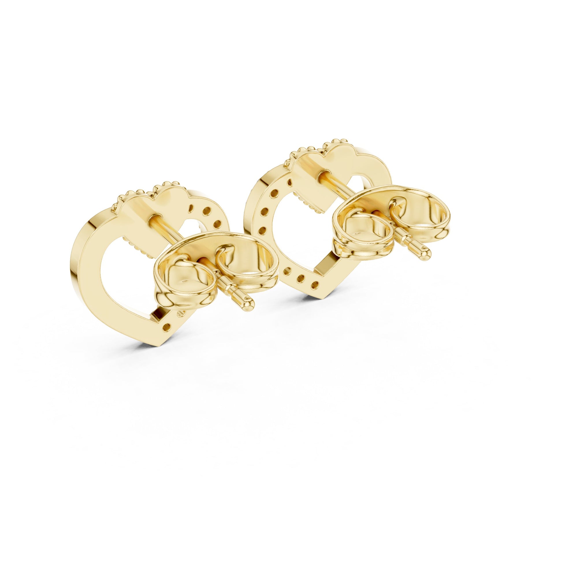 Mixed Shape Lab Grown Diamond Stud Earrings