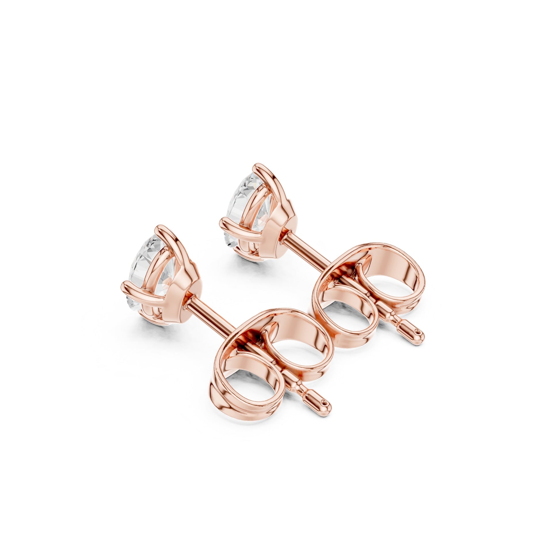 Marquise Stud Lab Grown Diamond Earrings