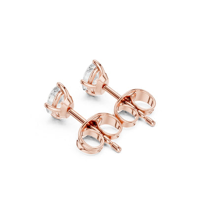 Marquise Stud Lab Grown Diamond Earrings