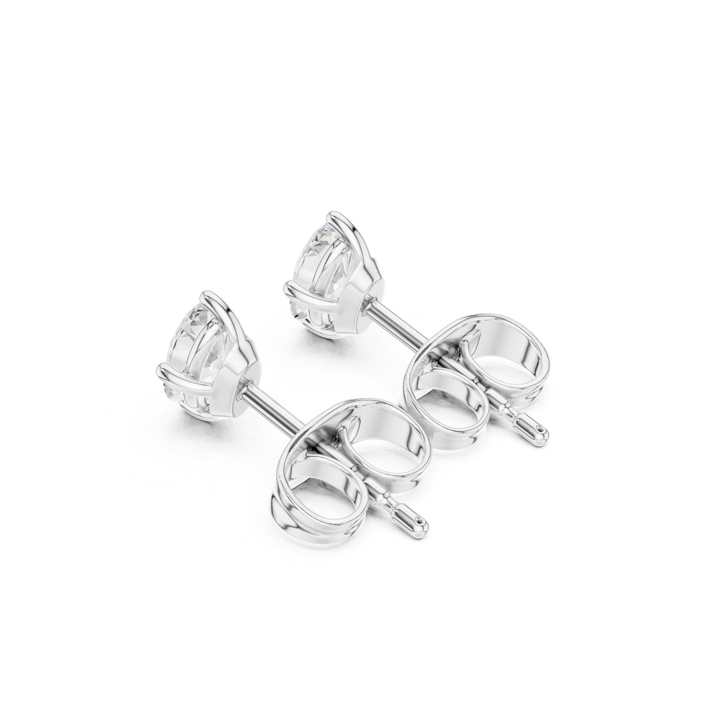 Marquise Stud Lab Grown Diamond Earrings