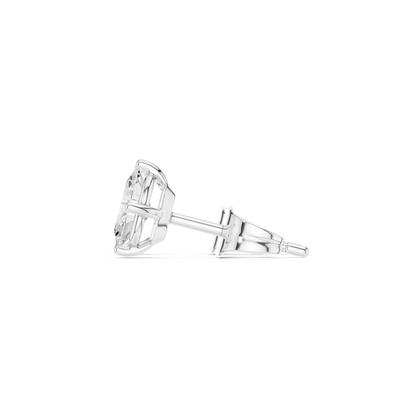 Marquise Stud Lab Grown Diamond Earrings