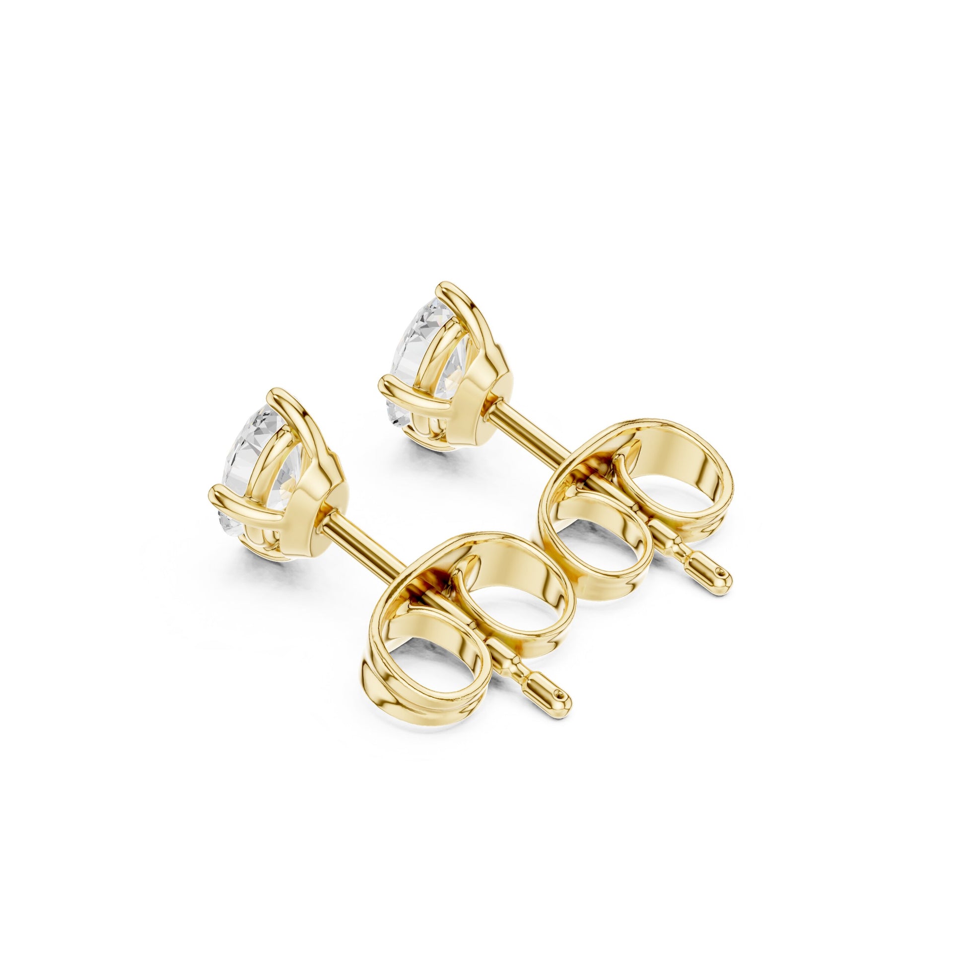 Marquise Stud Lab Grown Diamond Earrings