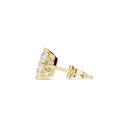 Princess Stud Lab Grown Diamond Earrings