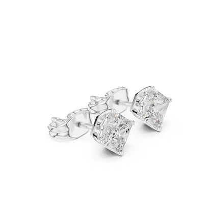Princess Stud Lab Grown Diamond Earrings