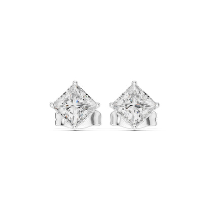 Princess Stud Lab Grown Diamond Earrings
