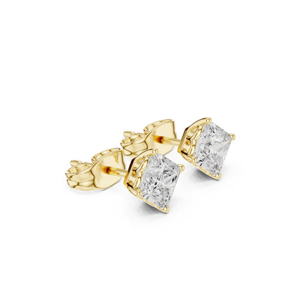 Princess Stud Lab Grown Diamond Earrings