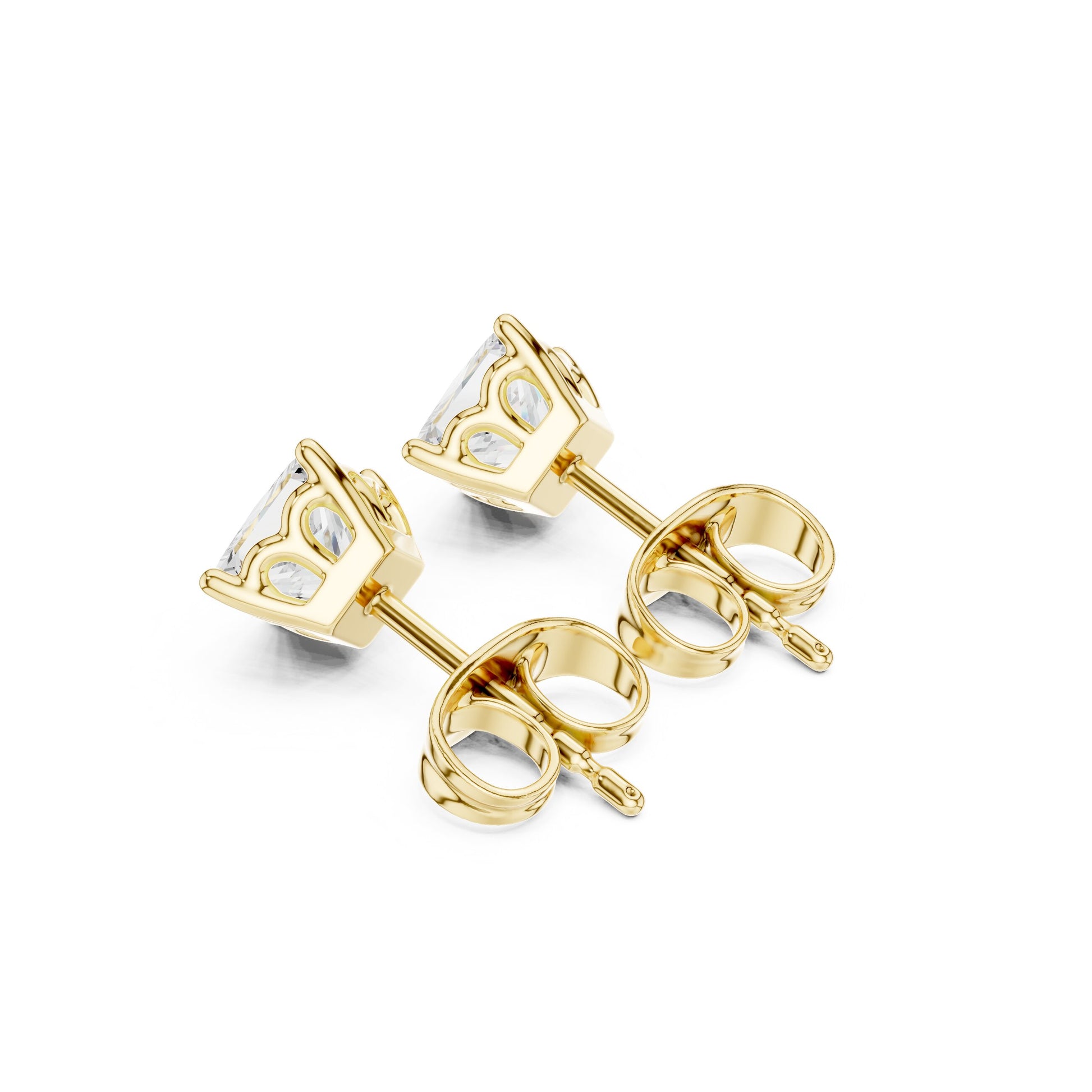 Princess Stud Lab Grown Diamond Earrings