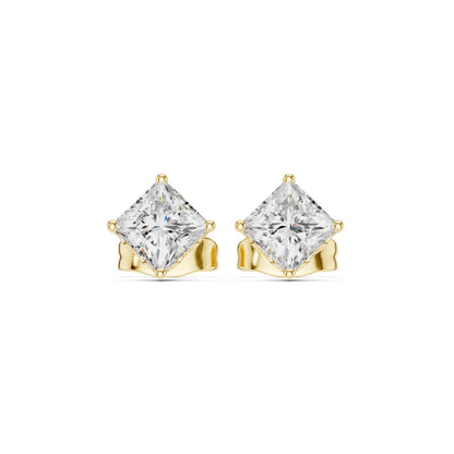 Princess Stud Lab Grown Diamond Earrings