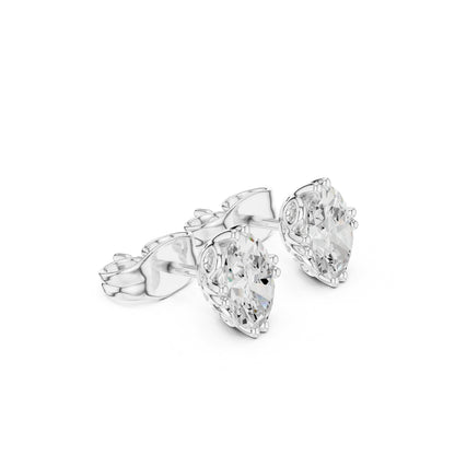 Mixed Shape Lab Grown Diamond Stud Earrings