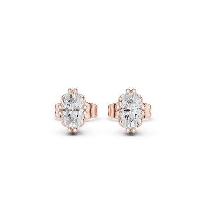 Marquise Stud Lab Grown Diamond Earrings
