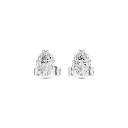 Marquise Stud Lab Grown Diamond Earrings