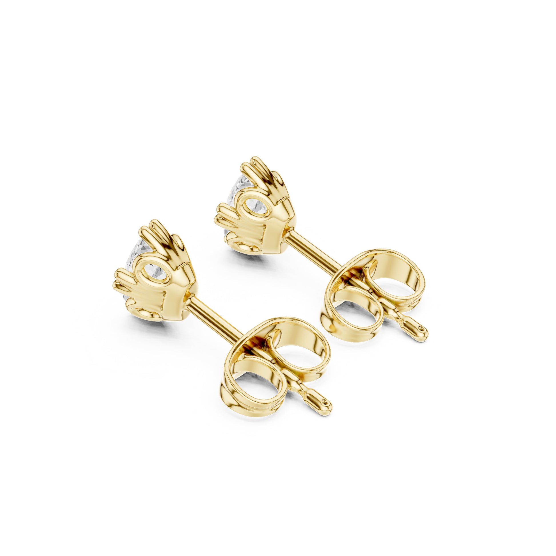 Marquise Stud Lab Grown Diamond Earrings