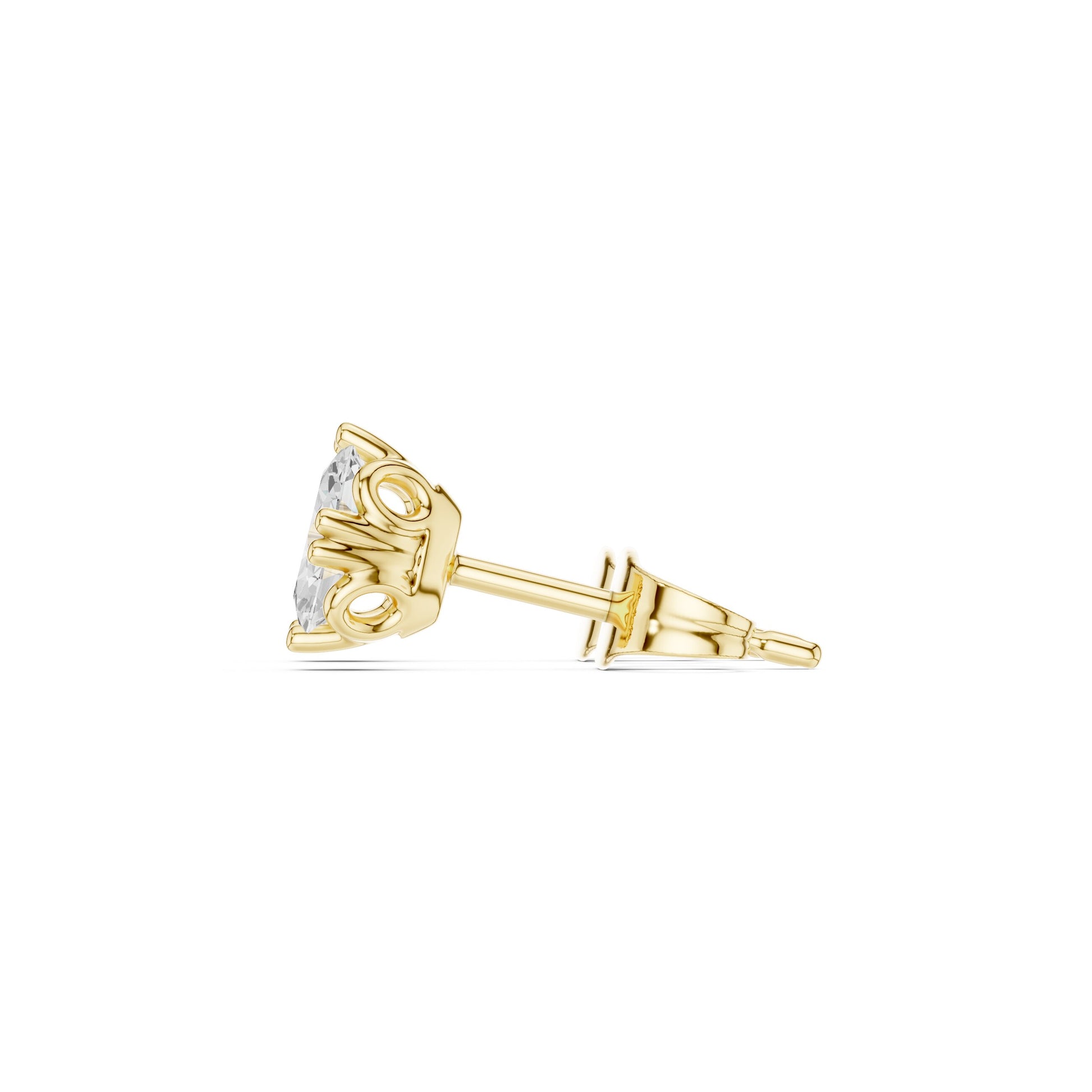 Marquise Stud Lab Grown Diamond Earrings