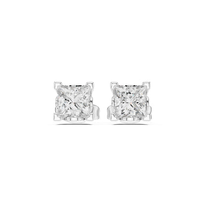 Princess Stud Lab Grown Diamond Earrings