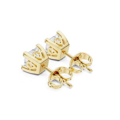 Princess Stud Lab Grown Diamond Earrings