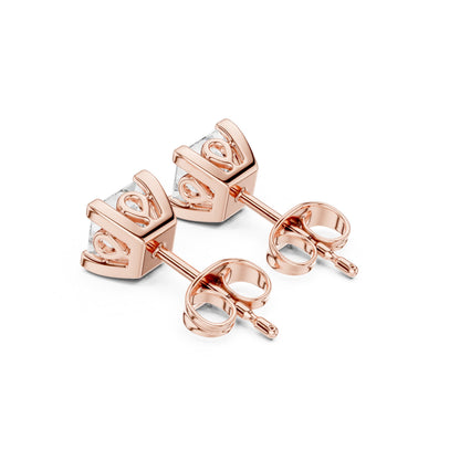 Mixed Shape Lab Grown Diamond Stud Earrings