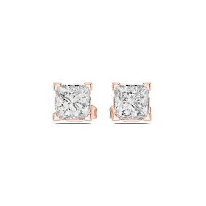 Mixed Shape Lab Grown Diamond Stud Earrings