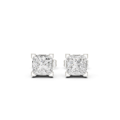 Mixed Shape Lab Grown Diamond Stud Earrings