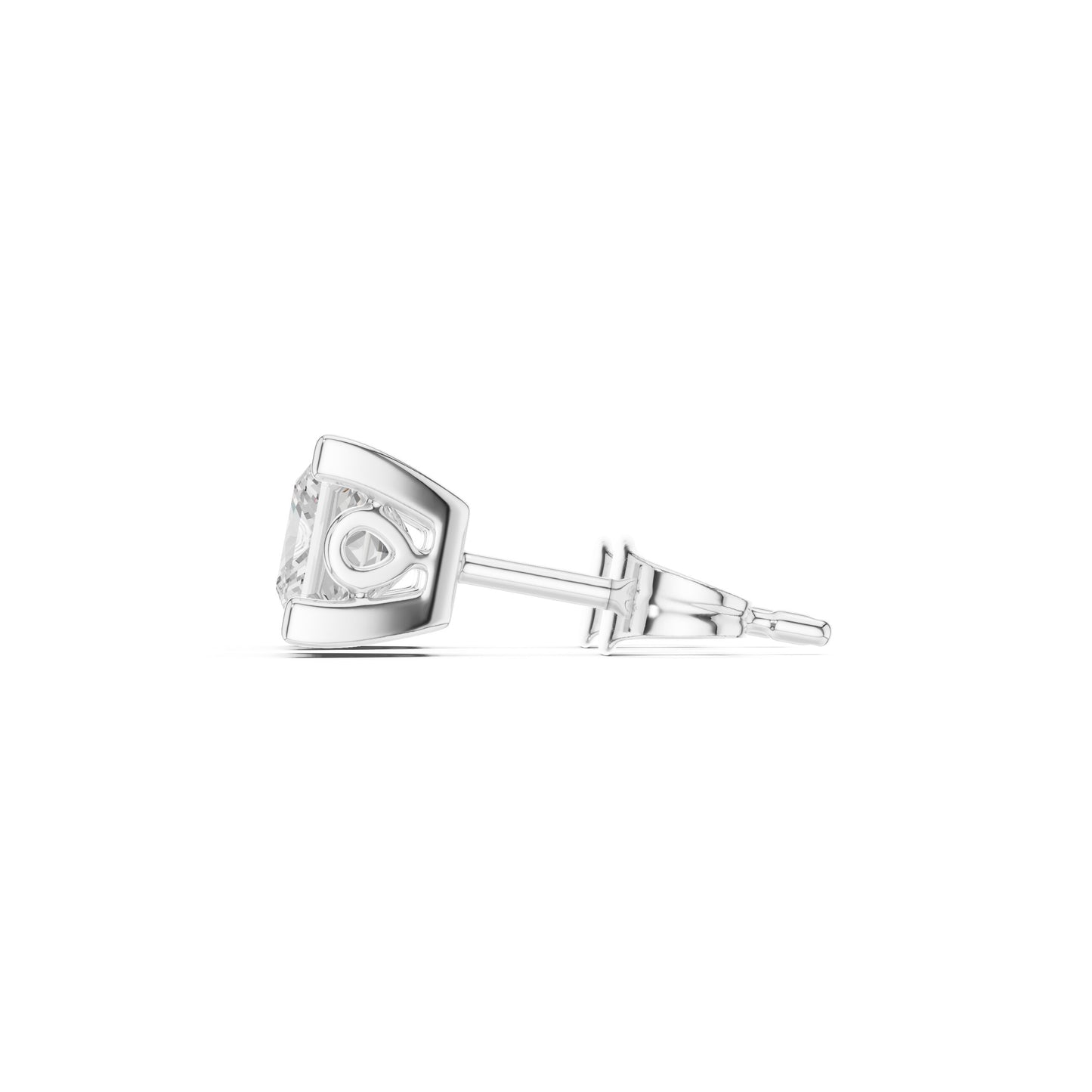 Mixed Shape Lab Grown Diamond Stud Earrings