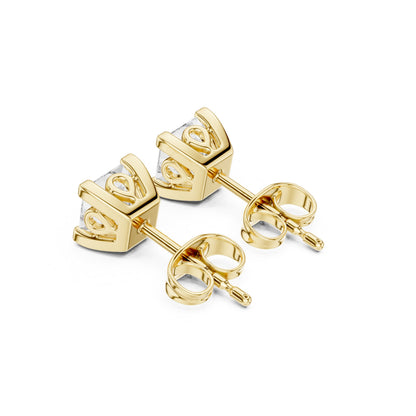 Mixed Shape Lab Grown Diamond Stud Earrings
