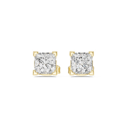 Mixed Shape Lab Grown Diamond Stud Earrings