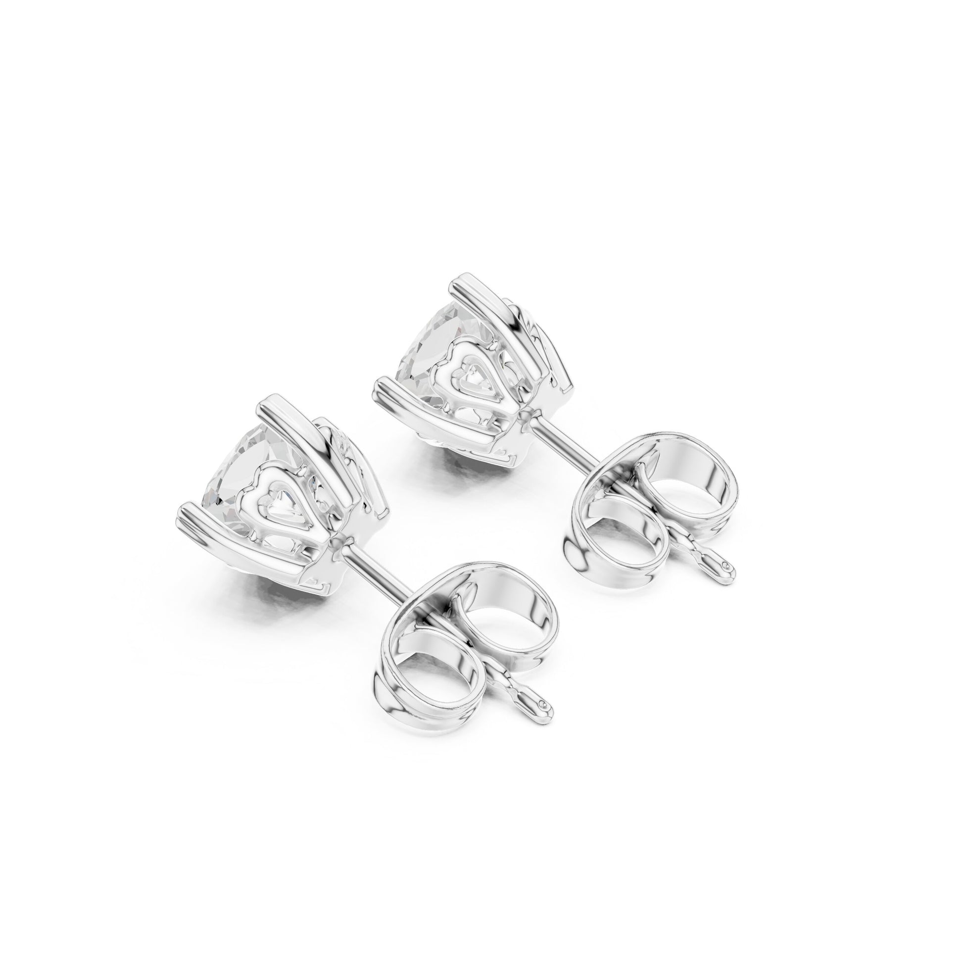 Oval Stud Lab Grown Diamond Earrings