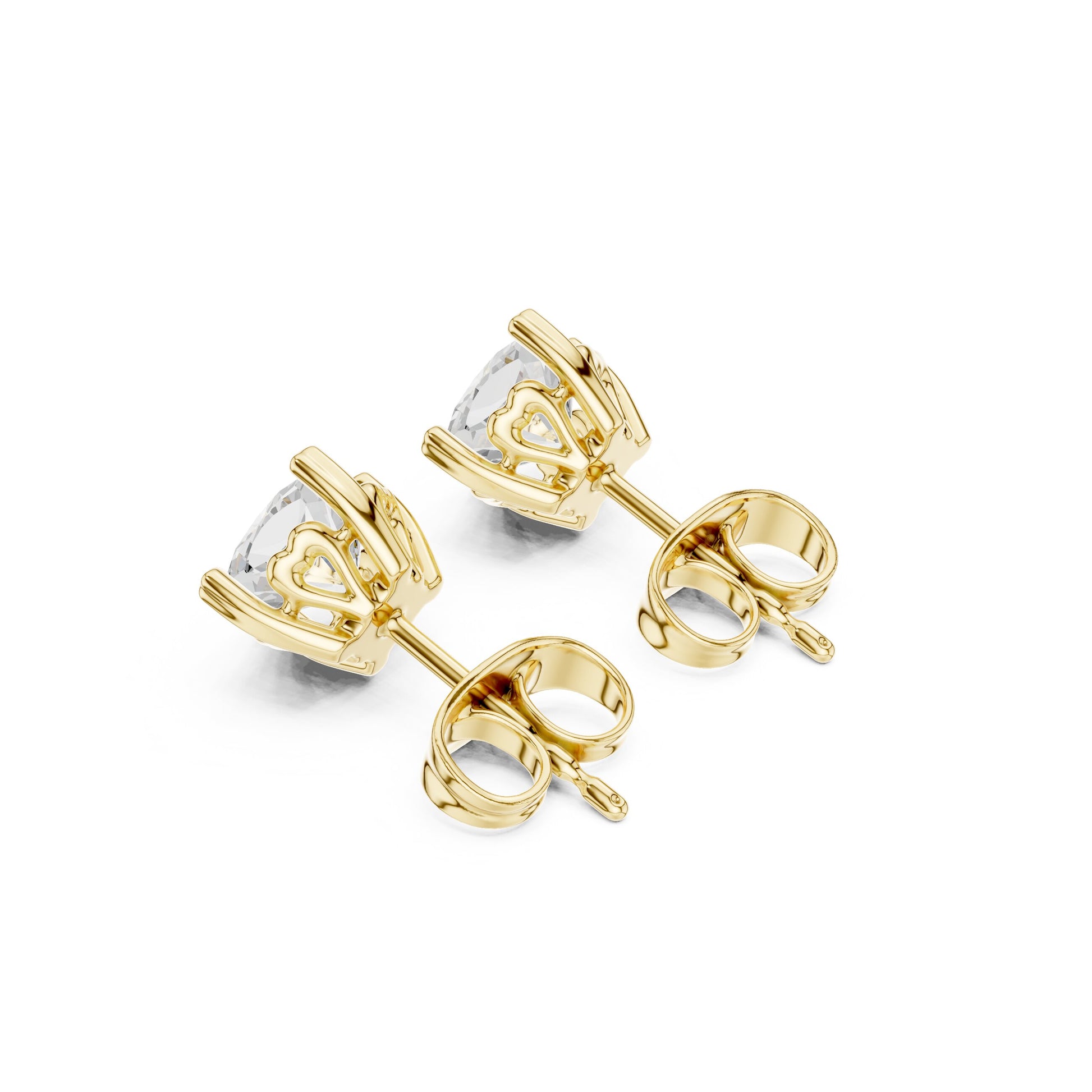 Oval Stud Lab Grown Diamond Earrings