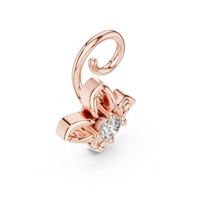 Round Stud Lab Grown Diamond Earrings